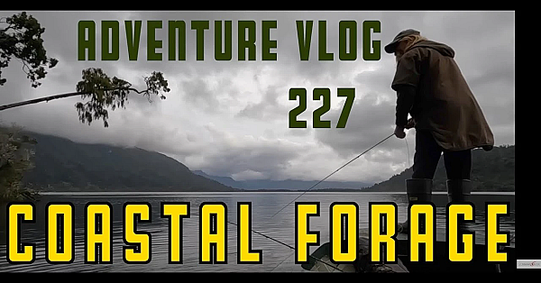 Adventure Vlog 227 - Coastal Forage With Sonny Jim, Dan The Mans Shed, Fly Fishing