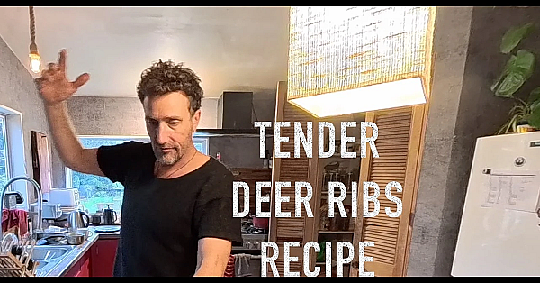 Tender DEER RIBS recipe with Josh James New Zealand hunt fish cook and other such adventurous stuff