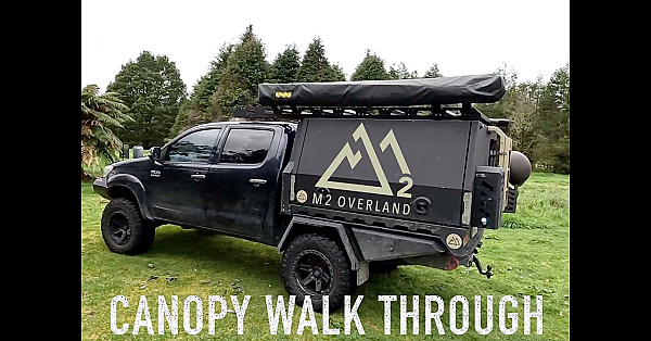 M2 Overland Canopy Systems Walk Through My 4wd Camping Expedition Set Up