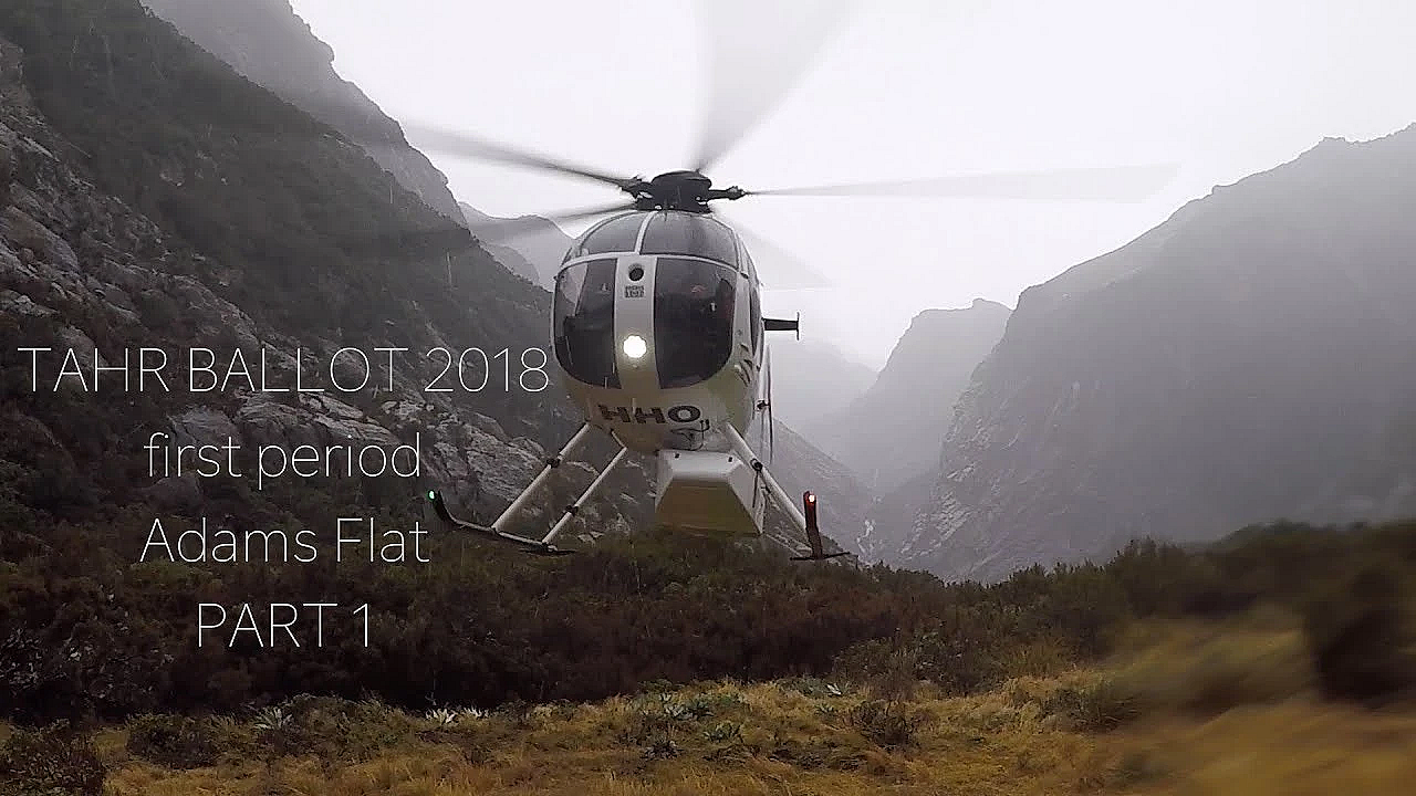 Josh James 2018 Tahr Ballot - First Period - Adams Flat - Part 1