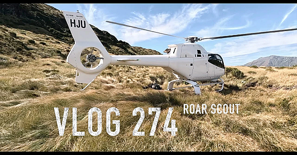 Precision Helicopters Hokitika Roar Scouting Mission