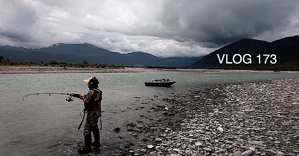 Josh James New Zealand Adventure Vlog 173 - The Salmon Graffiti Tuna Fish Penguin Dog Runner Overrer