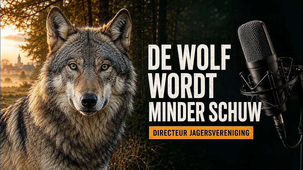 De wolf wordt minder schuw!