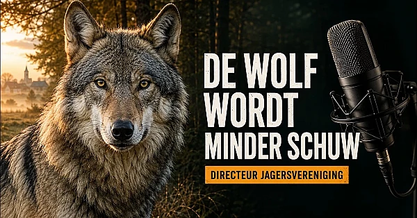 De wolf wordt minder schuw!