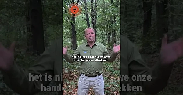 "Waarom laten jullie de natuur niet gewoon met rust?"

Een eerlijke vraag, én een eerlijk antwoord: