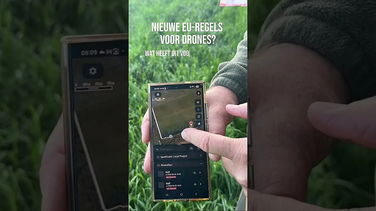Wildbeheer met drones straks verboden?