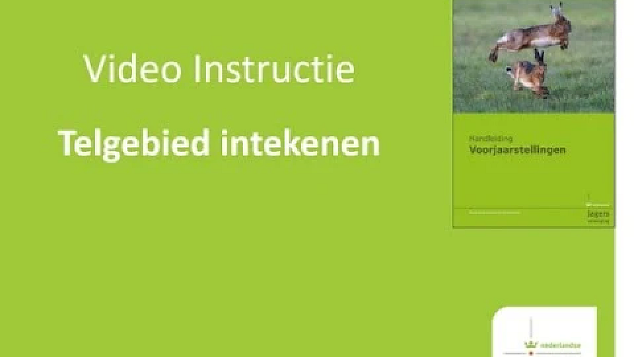 Telgebieden Intekenen