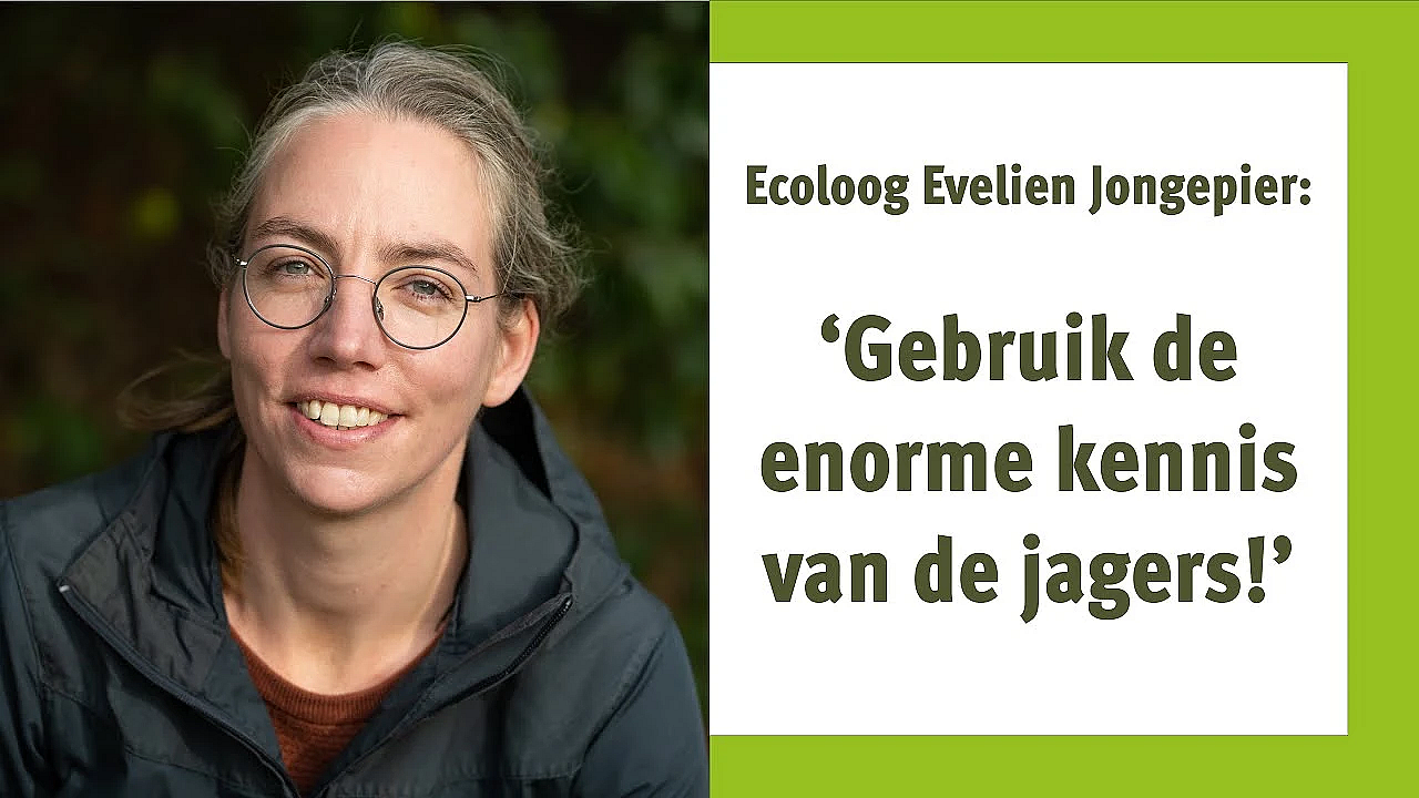 Ecoloog Evelien Jongepier: 'gebruik De Kennis Van De Jagers!'