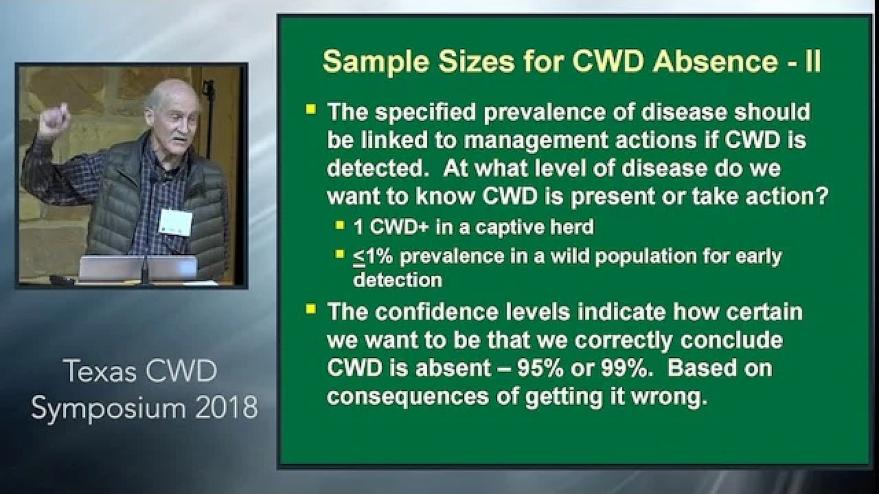 Texas Cwd Symposium: Sampling Cwd