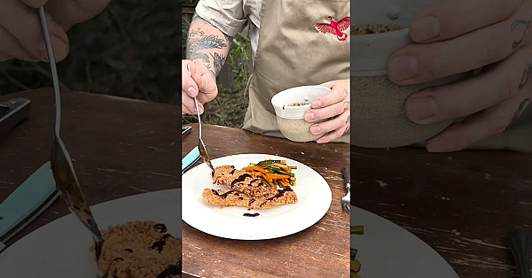 A Killer Turkey Katsu #wildgamecooking