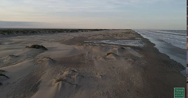 South Padre Island National Seashore - Postcard From Texas