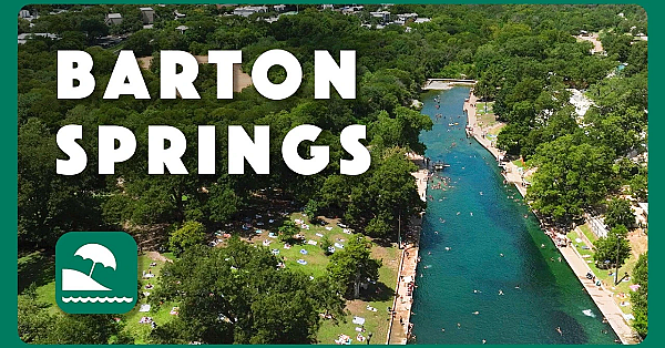 Barton Springs Pool | Postcard From Texas