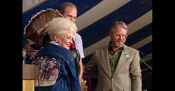 Governor Ann Richards Turkey Story, Expo 1992