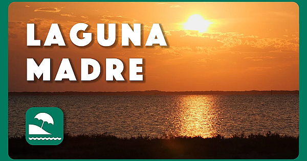 Laguna Madre Sunset - Postcard From Texas