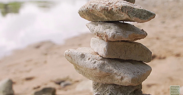 Postcard From Texas: Colorado River Beach Morning