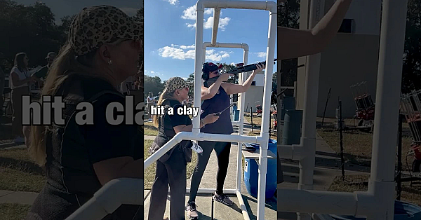 Break Those Clays, Ladies! #shootingsports