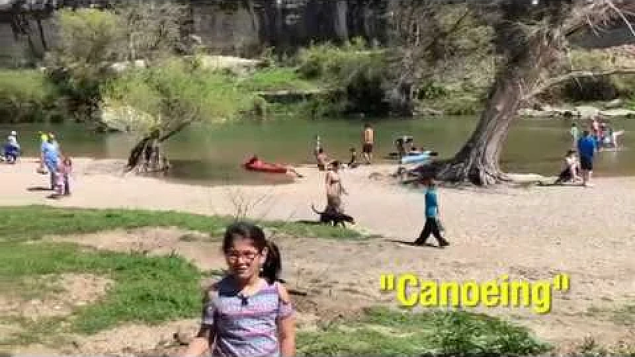 Azra Visits Guadalupe River State Park