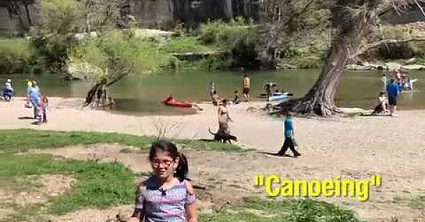 Azra Visits Guadalupe River State Park