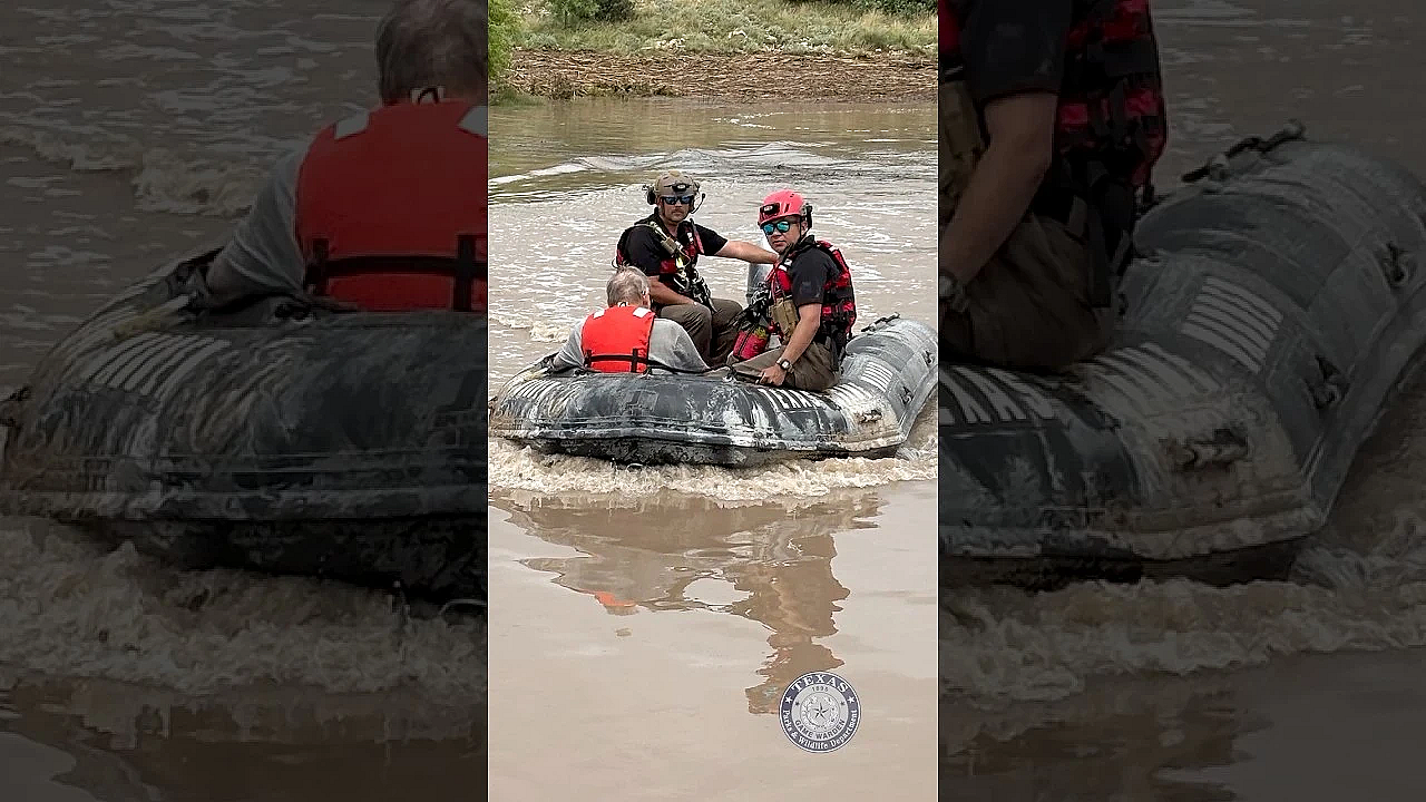 Texas Game Wardens Respond To Kerr County Flood