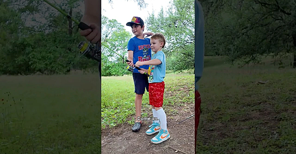Kid Runs His Own #fishing Clinic
