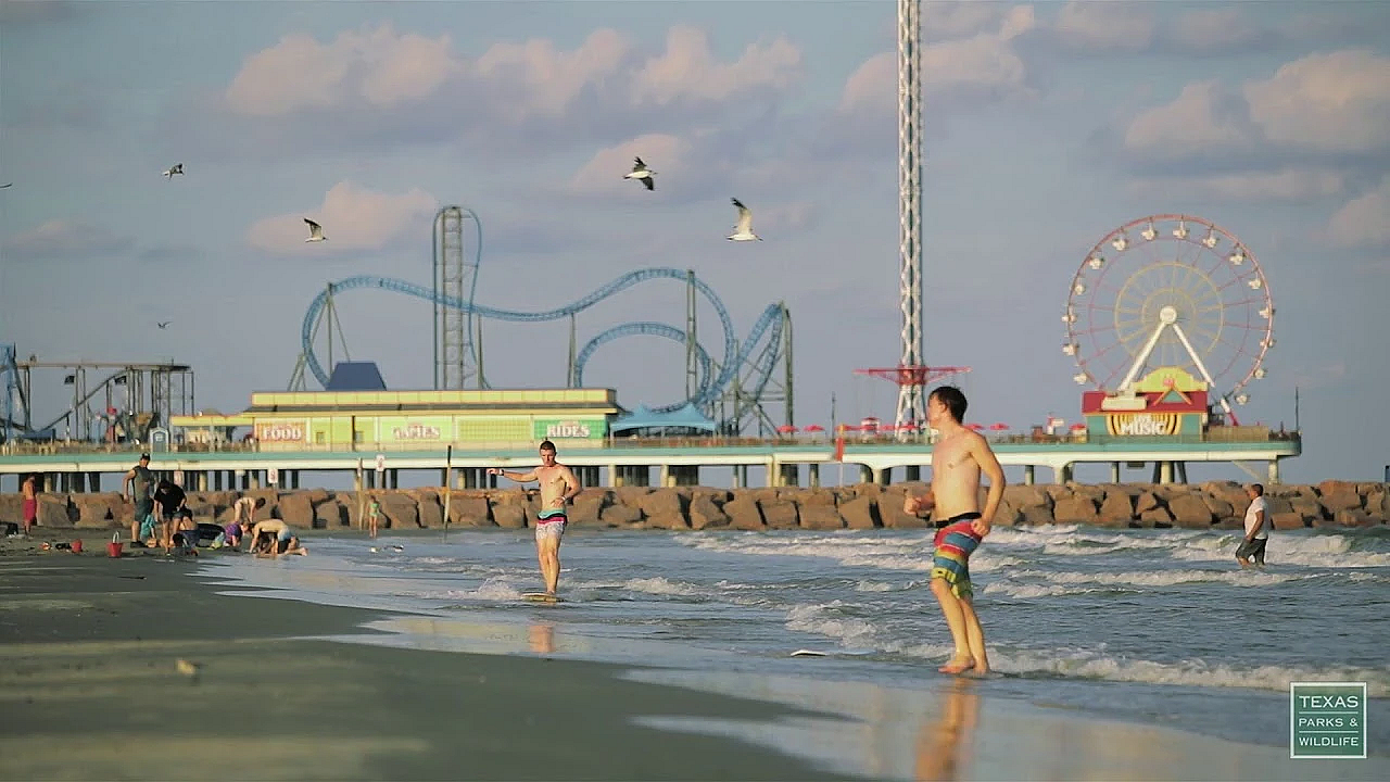 Postcard From Texas: Galveston Island Beach Slow Down