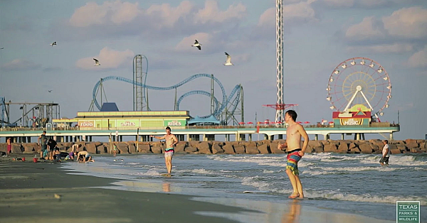 Postcard From Texas: Galveston Island Beach Slow Down