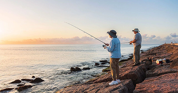 Pbs Show- Jetty Fishing, Shrimp Science &amp; Rolling Camera