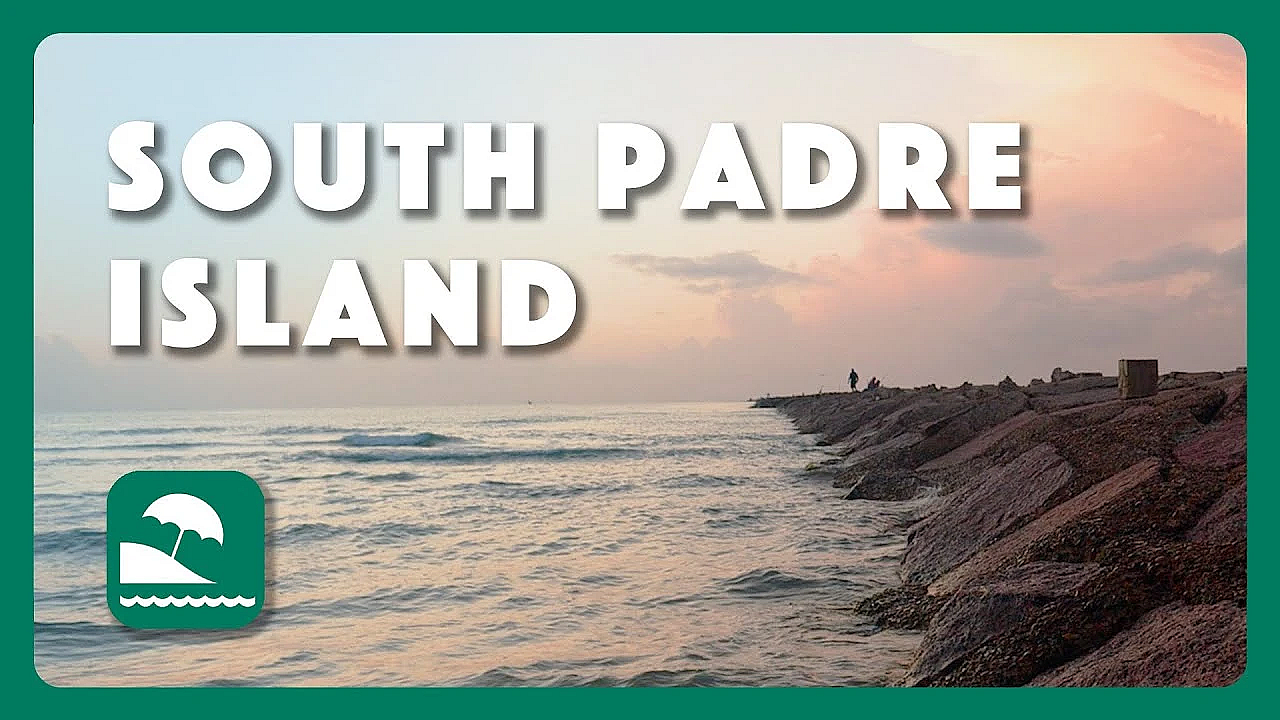 South Padre Island Waves - Postcard From Texas