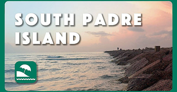 South Padre Island Waves - Postcard From Texas