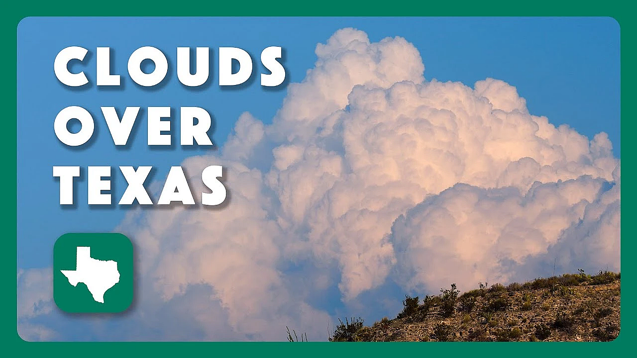Clouds Over Texas - Postcard From Texas