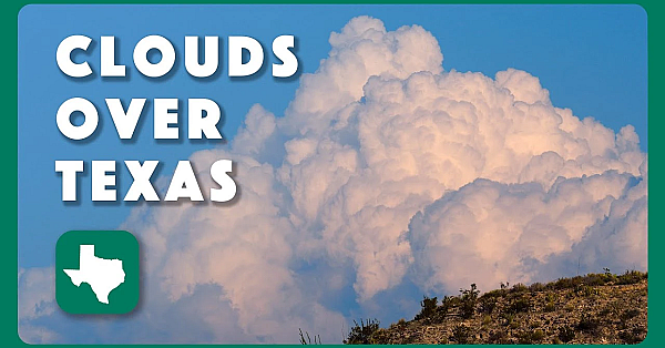 Clouds Over Texas - Postcard From Texas