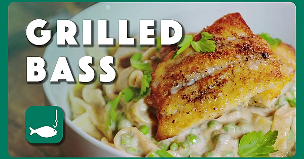 How To Cook Grilled Bass And Pea Pasta