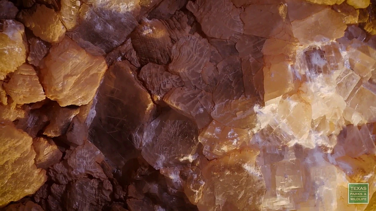 Longhorn Cavern Rocks - Postcard From Texas