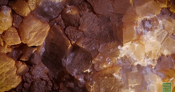 Longhorn Cavern Rocks - Postcard From Texas