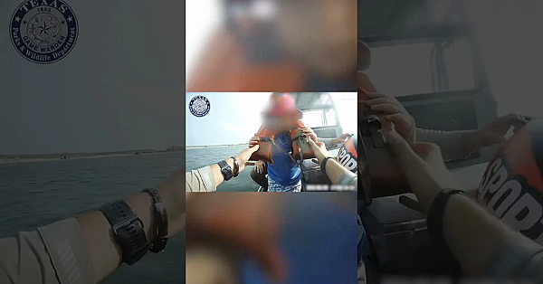 Texas Game Wardens Rescue A 5-year-old Girl #boatsafety