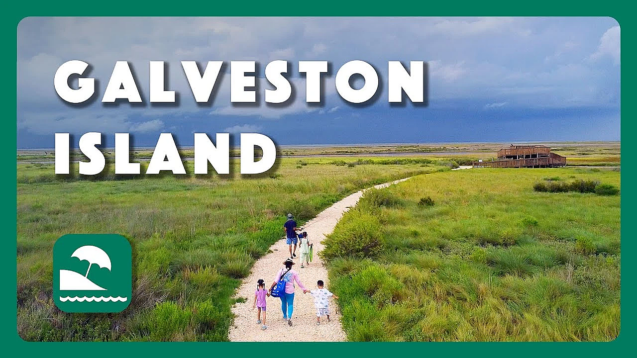 Galveston Island Beach To Bay - Postcard From Texas