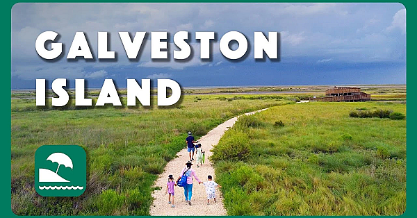 Galveston Island Beach To Bay - Postcard From Texas