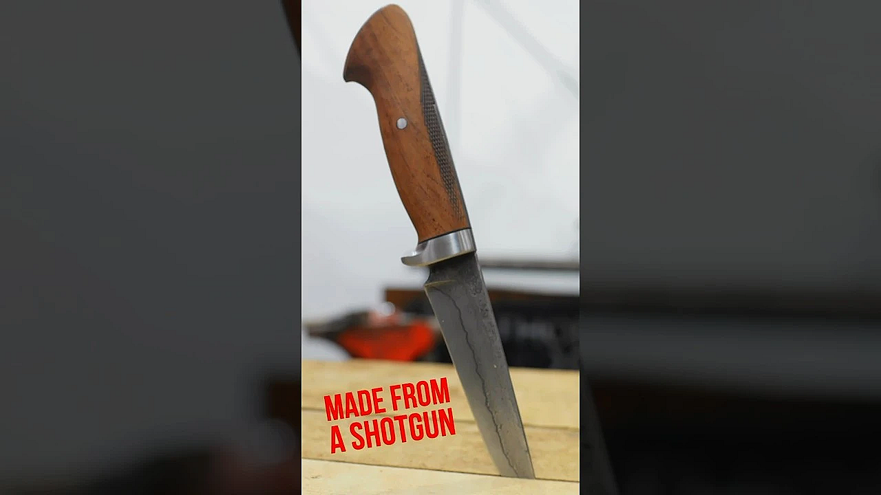 Turning A Shotgun Into A Knife!!