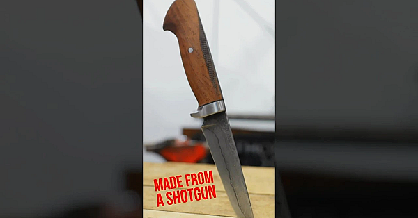 Turning A Shotgun Into A Knife!!