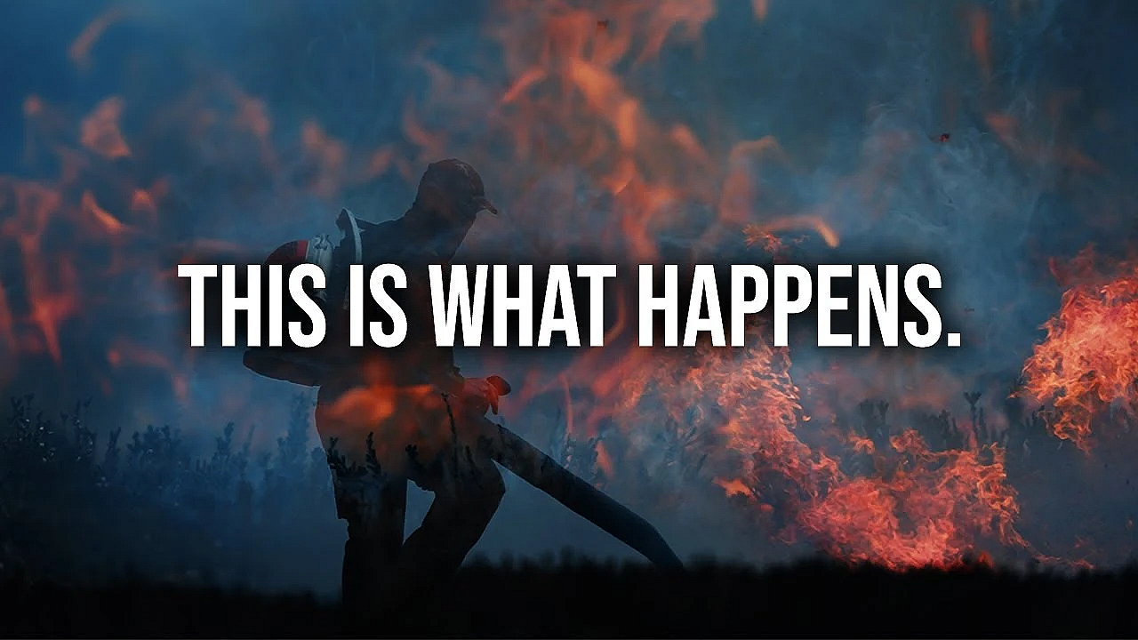 We Lit A Bbq On A Moorland...