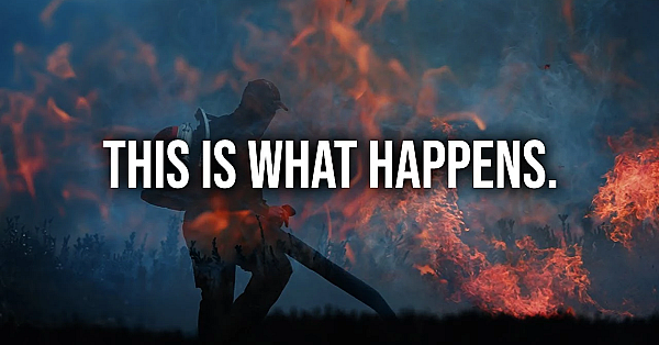 We Lit A Bbq On A Moorland...