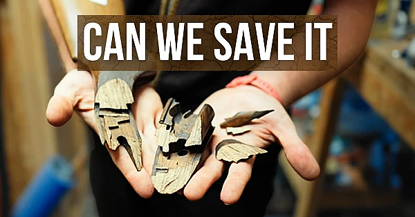 Fixing A Smashed Gun Stock