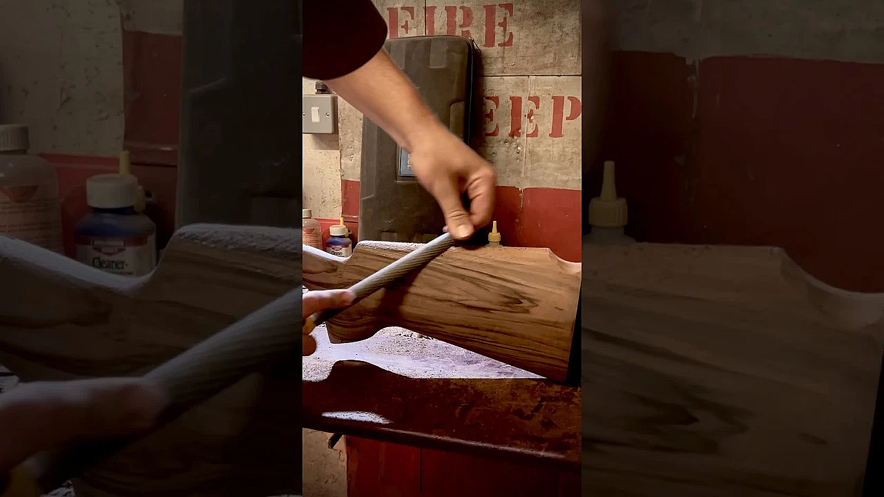 I’m making a gunstock - full film series coming soon!
