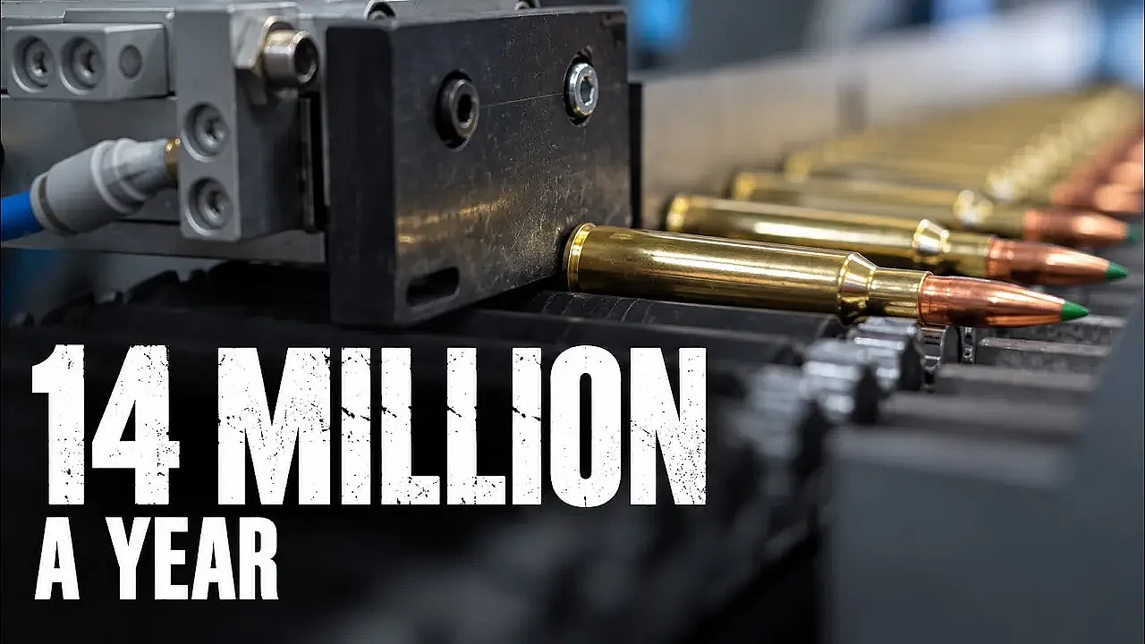 How Hunting Ammo Is Made - FULL FACTORY TOUR