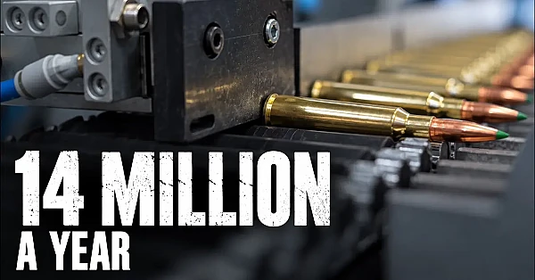 How Hunting Ammo Is Made - FULL FACTORY TOUR