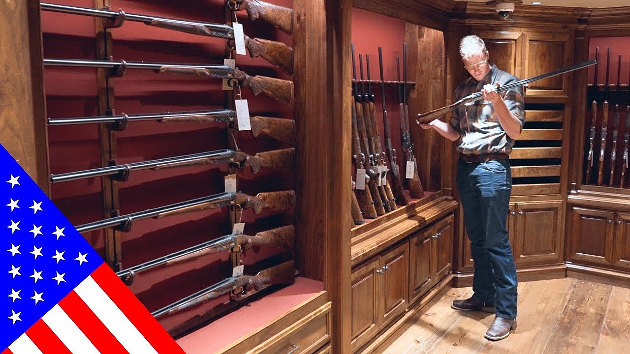 Exploring A $4 Million Dollar Gun Vault!