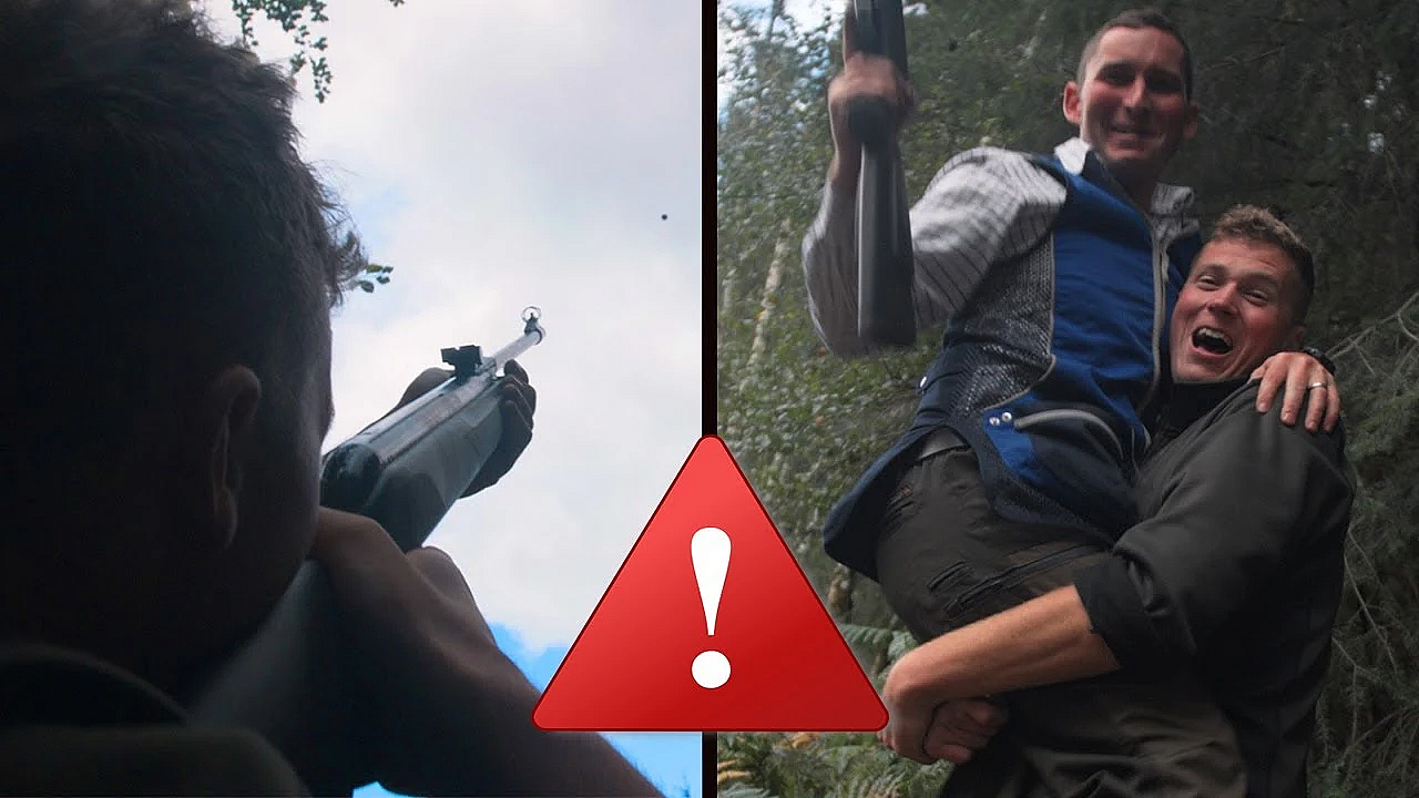 Clay Shooting With Air Rifles!