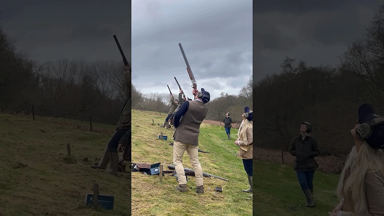 Shooting One Handed At Downlands