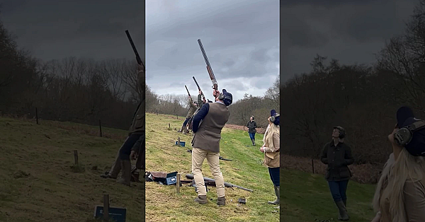 Shooting One Handed At Downlands