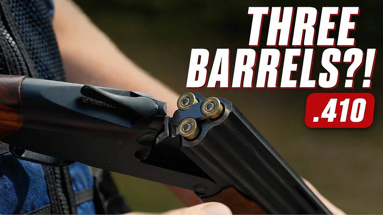 3 Barrels, 1 Shotgun: The Ultimate .410?